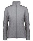 Holloway 229716 Women's Repreve® Eco Quilted Jack in Tundra haze print