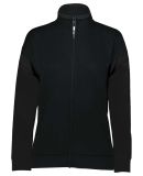 Holloway 229779 Women's Limitless Full-Zip Jacket in Black