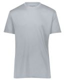 Holloway 222819 Youth Momentum T-Shirt in Silver
