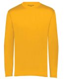 Holloway 222823 Youth Momentum Long Sleeve T-Shirt in Gold