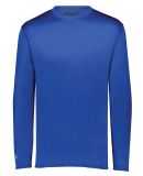 Holloway 222823 Youth Momentum Long Sleeve T-Shirt in Royal