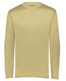 Holloway 222823 Youth Momentum Long Sleeve T-Shirt in Vegas gold