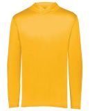 Holloway 222831 Youth Momentum Hooded Long Sleeve  in Gold