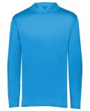 Holloway 222831 Youth Momentum Hooded Long Sleeve  in Power blue