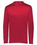 Holloway 222831 Youth Momentum Hooded Long Sleeve  in Scarlet