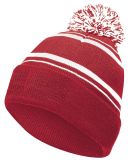 Holloway 223860 8 1/2" Homecoming Beanie in Scarlet/ white
