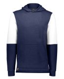 Holloway 222681 Youth All-American Team Fleece Col in Navy heather/ white