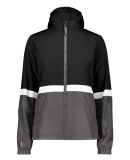 Holloway 229787 Women's Turnabout Reversible Hoode in Black/ carbon