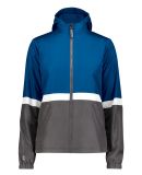 Holloway 229787 Women's Turnabout Reversible Hoode in Royal/ carbon