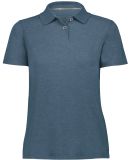 Holloway 222775 Women's Repreve® Eco Polo in Storm heather