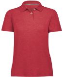 Holloway 222775 Women's Repreve® Eco Polo in Scarlet heather