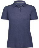 Holloway 222775 Women's Repreve® Eco Polo in Navy heather