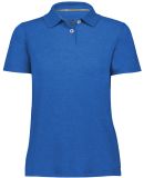 Holloway 222775 Women's Repreve® Eco Polo in Royal heather