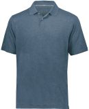 Holloway 222575 Repreve® Eco Polo in Storm heather