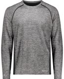 Holloway 222570 Electrify CoolCore® Long Sleeve T in Black heather