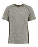 Holloway 222571 Electrify CoolCore® T-Shirt in Olive heather