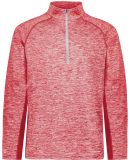 Holloway 222574 Electrify CoolCore® Quarter-Zip P in Scarlet heather