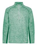 Holloway 222574 Electrify CoolCore® Quarter-Zip P in Kelly heather