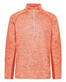 Holloway 222574 Electrify CoolCore® Quarter-Zip P in Orange heather