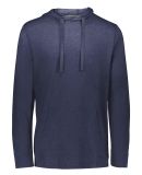 Holloway 222577 Repreve® Eco Hooded Sweatshirt in Navy heather