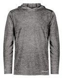 Holloway 222589 Electrify CoolCore® Hooded Pullov in Black heather