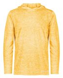 Holloway 222589 Electrify CoolCore® Hooded Pullov in Gold heather