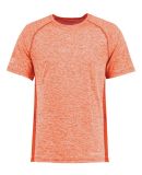 Holloway 222671 Youth Electrify CoolCore® T-Shirt in Orange heather