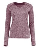 Holloway 222770 Women's Electrify CoolCore® Long  in Maroon heather