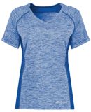 Holloway 222771 Women's Electrify CoolCore® V-Nec in Royal heather