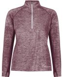 Holloway 222774 Women's Electrify CoolCore® Quart in Maroon heather