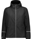Holloway 229782 Women's Packable Hooded Jacket in Black
