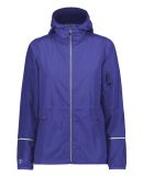 Holloway 229782 Women's Packable Hooded Jacket in Purple