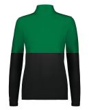 Holloway 223700 Women's Momentum Team Quarter-Zip  in Black/ kelly