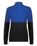 Holloway 223700 Women's Momentum Team Quarter-Zip  in Black/ royal