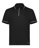 Holloway 222518 CoolCore® Polo in Black/ white