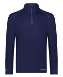 Holloway 222140 CoolCore® Quarter-Zip Pullover in Navy