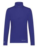 Holloway 222340 Women's CoolCore® Quarter-Zip Pul in Purple
