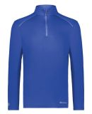 Holloway 222240 Youth CoolCore® Quarter-Zip Pullo in Royal
