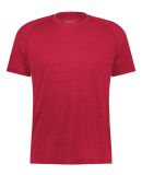 Holloway 222554 Eco Revive™ All-Pro T-Shirt in Scarlet heather