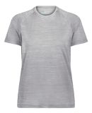 Holloway 222754 Eco Revive™ Women's All-Pro T-Sh in Athletic grey heather