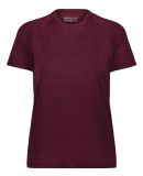 Holloway 222754 Eco Revive™ Women's All-Pro T-Sh in Maroon heather