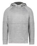 Holloway 223680 Youth All-Pro Performance Fleece H in Athletic grey heather/ iron