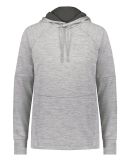 Holloway 223780 Women's All-Pro Performance Fleece in Athletic grey heather/ iron
