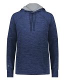Holloway 223780 Women's All-Pro Performance Fleece in Navy heather/ silver