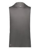 Holloway Sports Apparel​ Holloway 222590 CoolCore® Sleeveless Hooded T-Shi in Iron