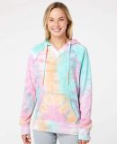 MV Sport W1162 Women’s Courtney Burnout V-Notch  in Rainbow sorbet