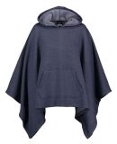 MV Sport MV Sport W17125 Women's Amanda Poncho in Navy heather