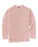MV Sport W17131 Women's Terry Mock Neck Pullover in Cameo pink