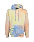 MV Sport 1290 Classic Fleece Tie-Dye Hooded Sweats in Sunrise tie dye