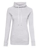MV Sport W20155 Women’s Space-Dyed Cowl Neck Swe in Ash